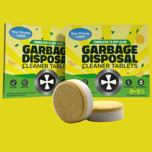 Tablette nettoyantes pour évier de cuisine & sale de bain