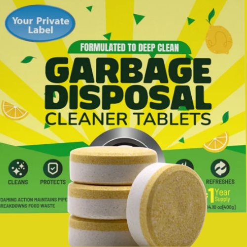 Tablette nettoyantes pour évier de cuisine & sale de bain